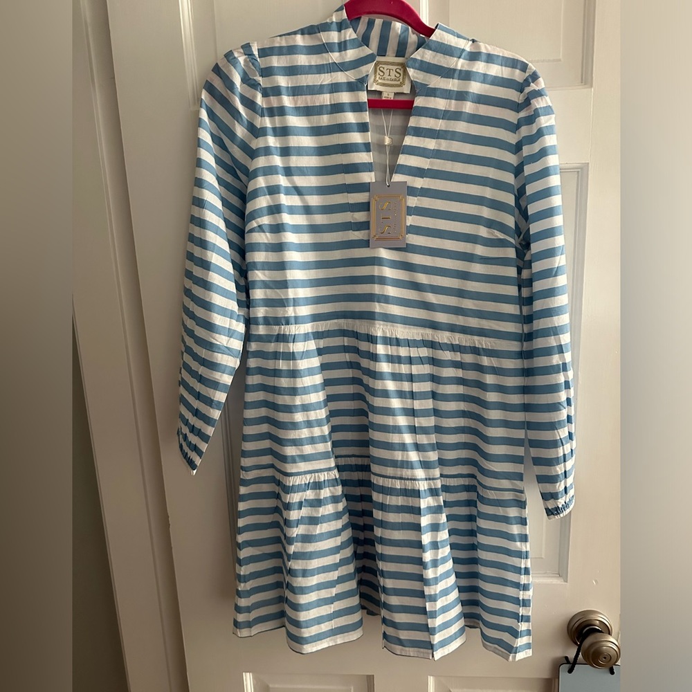 Sail to stable stripe dress